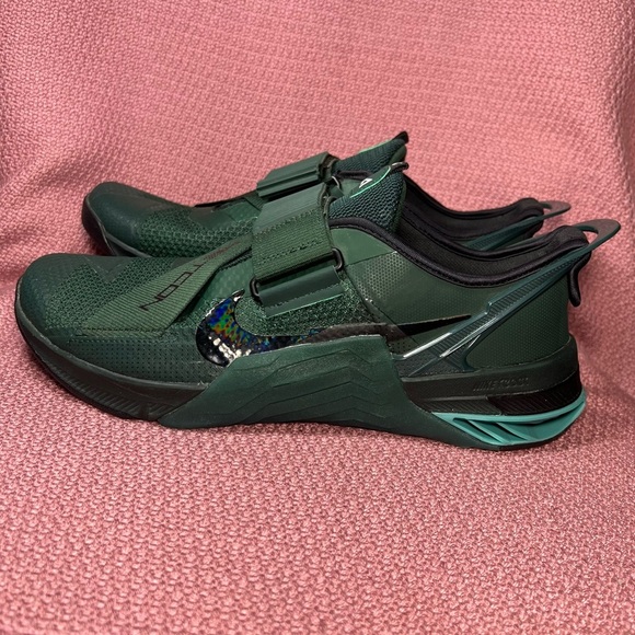 Nike Metcon 7 Flyease Pro Green Black size 11.5 Men Crossfit Gym Training - Picture 4 of 9